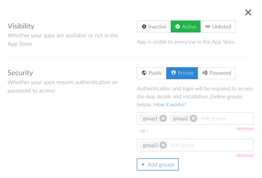 groups | Applivery | Applivery