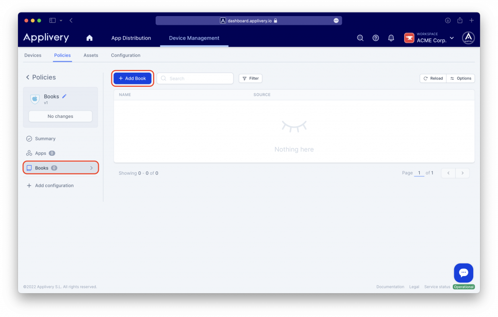 policies-books | Applivery | Applivery