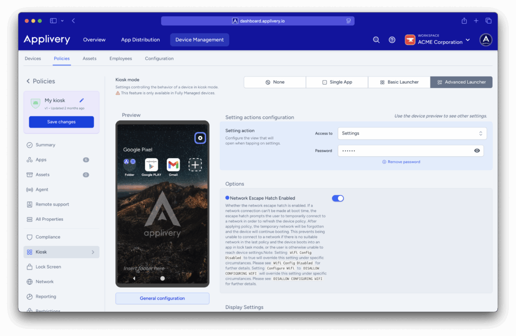 settings-app-actions