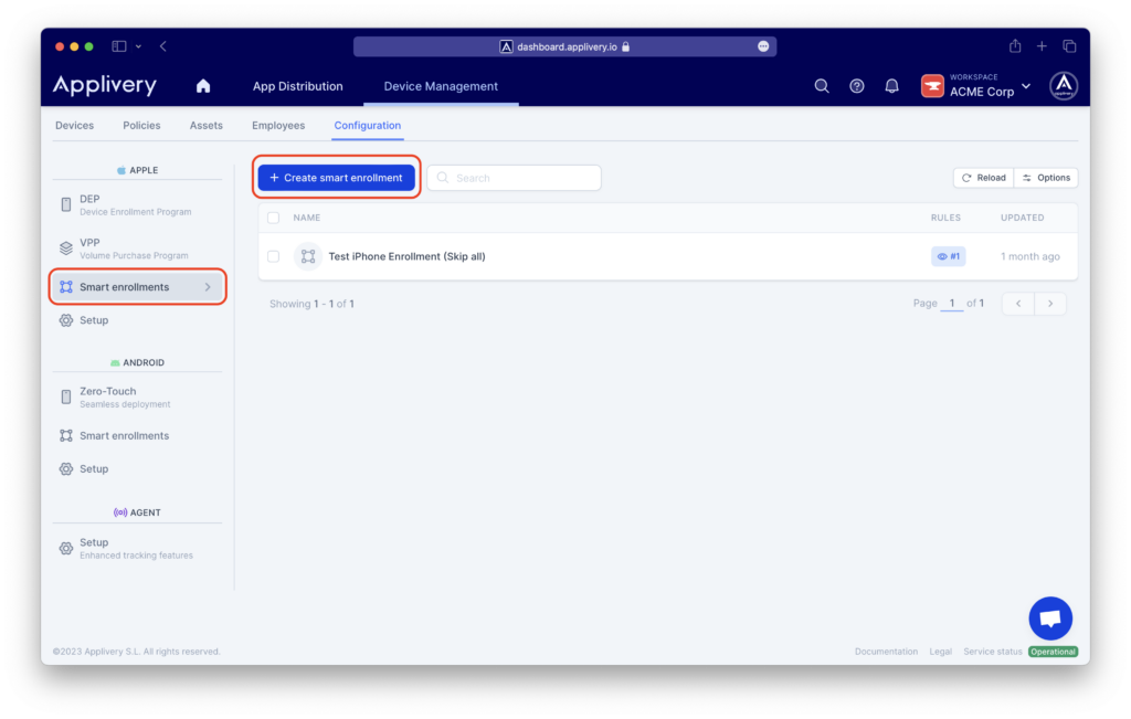 001-smart-enrollment-ios | Applivery | Applivery