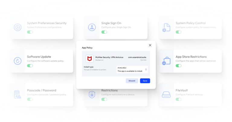 Securization platform CIS SANS TOP 20 MDM