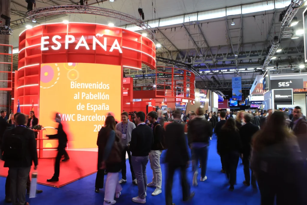 Pabellón España del Mobile world congress de barcelona 2024