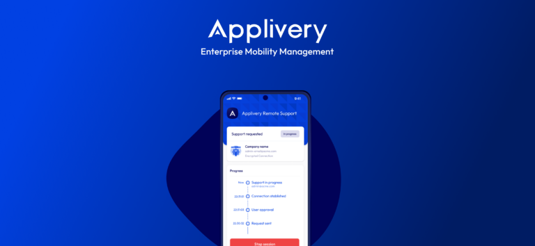 Applivery remote support