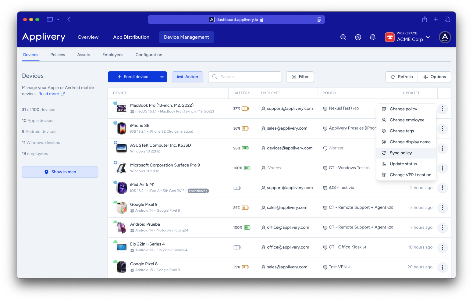 Discover the new features of Applivery in January