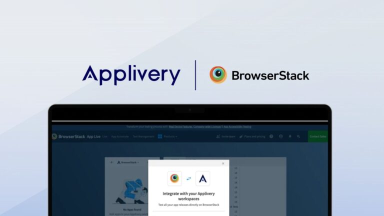 Applivery+BrowserStack | Applivery Applivery and BrowserStack solution to App Center