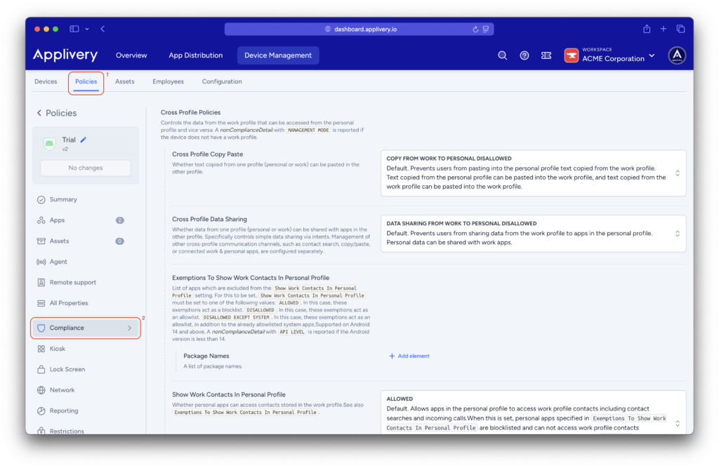 compliance | Applivery compliance