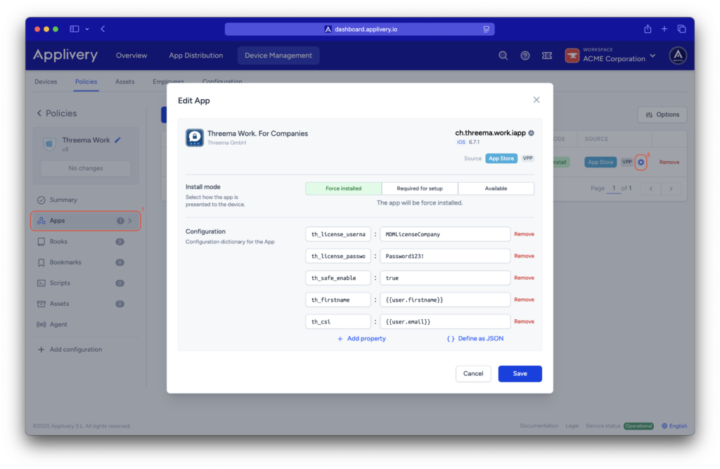 threema-ios | Applivery threema-ios