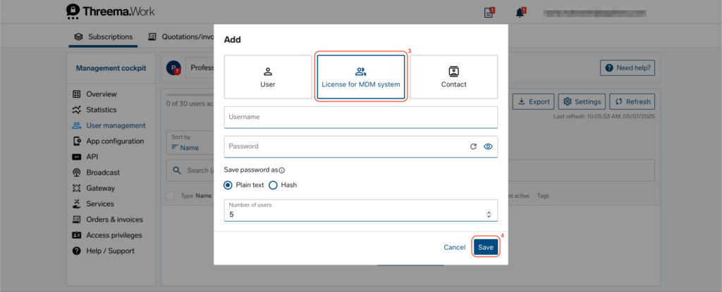 threema-license-mdm | Applivery threema-license-mdm