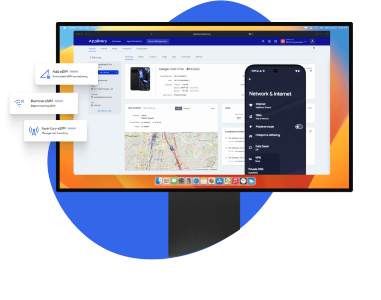 eSim provisioning management 1