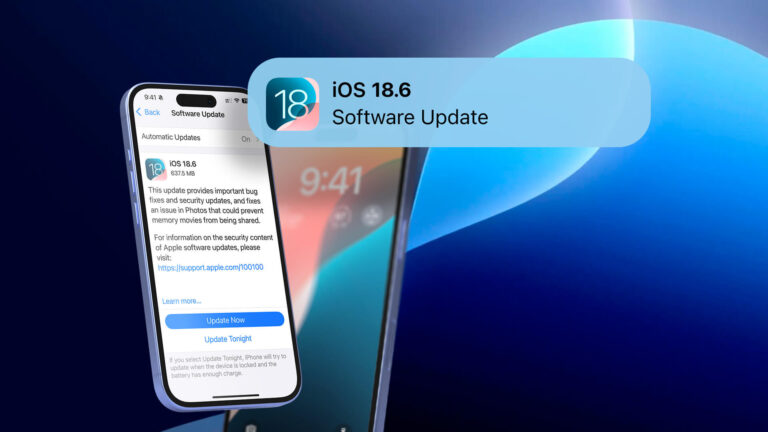 Apple iOS 18.6 update