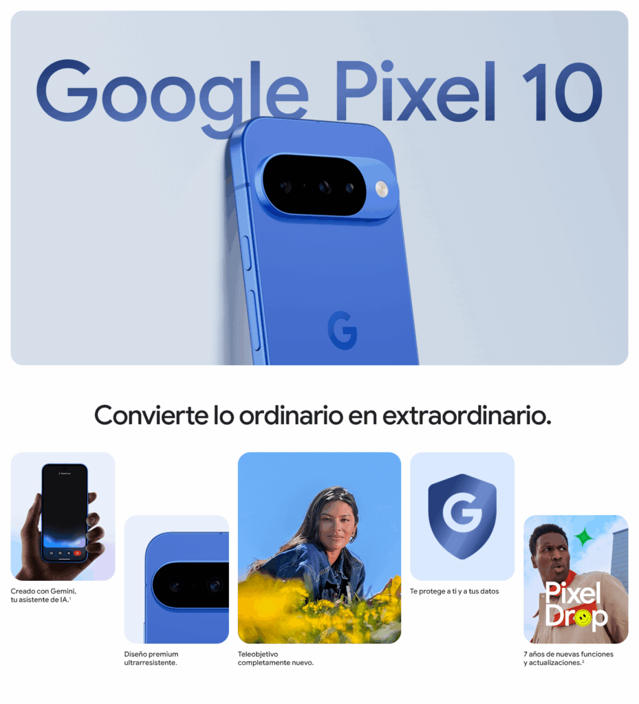 Google Pixel 10 beneficios