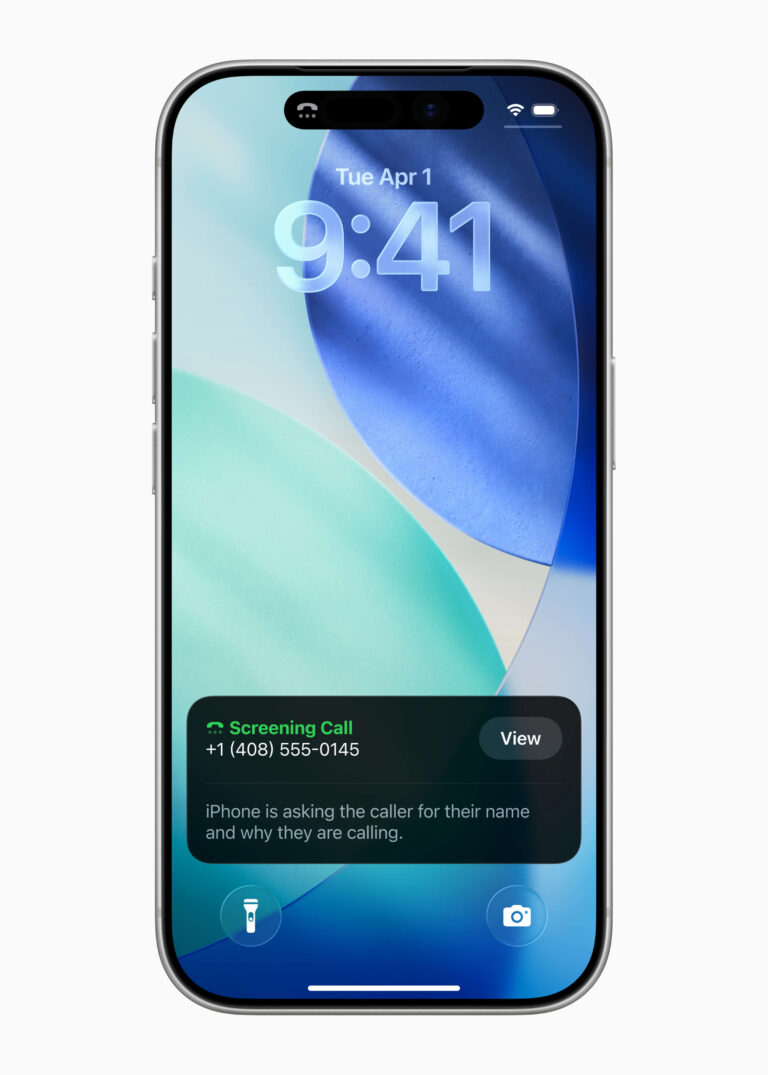 iOS 26 Call Screening