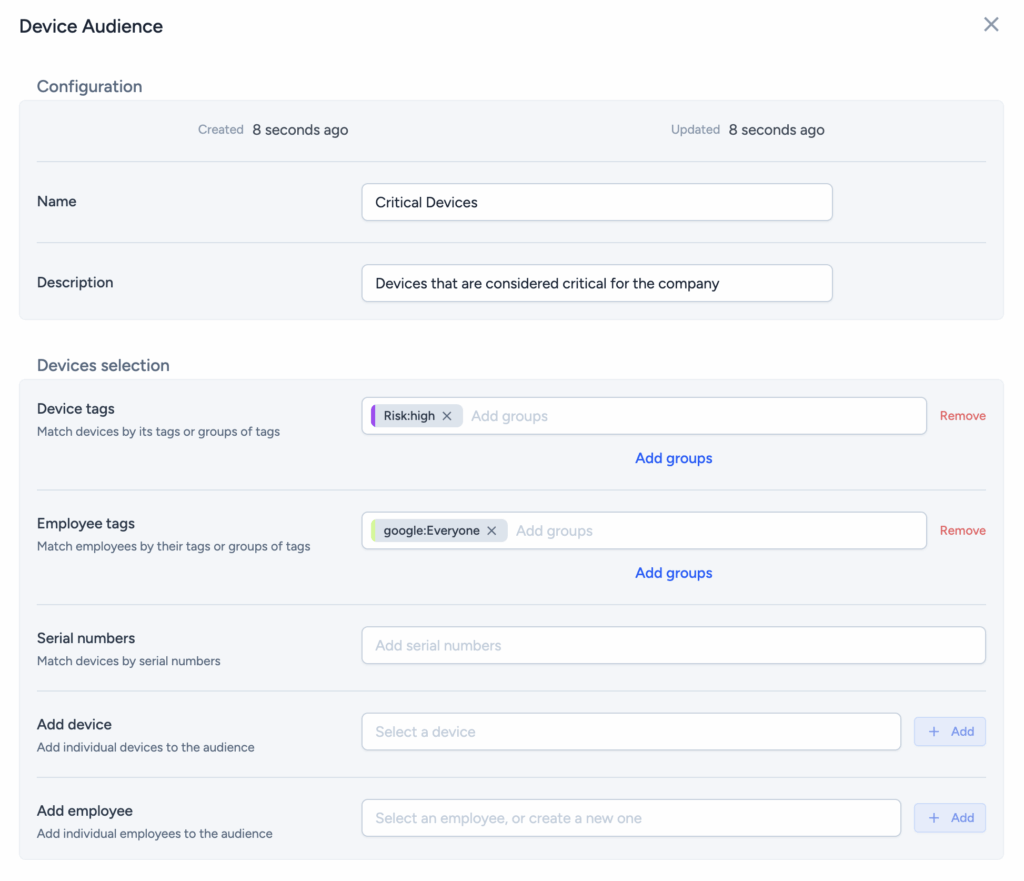 Device Audience at Applivery