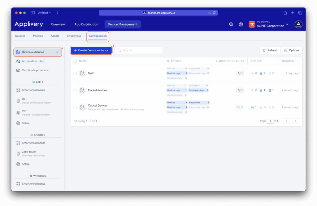 create-device-audience | Applivery create-device-audience