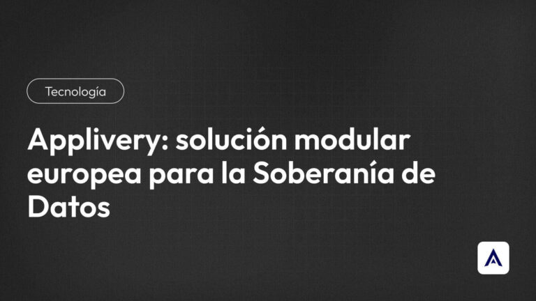 Applivery solución europea soberania datos