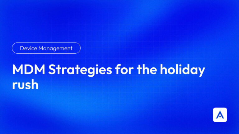 DM Strategies for the holiday rush on rugged devices