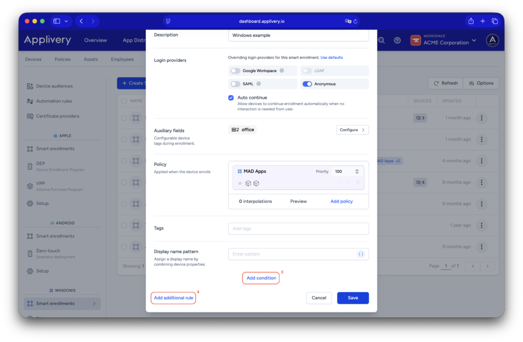 windows-conditions-rules