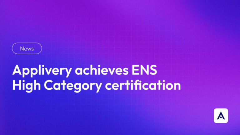 Applivery achieves ENS High Category certification