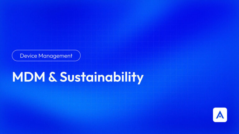 MDM & Sustainability