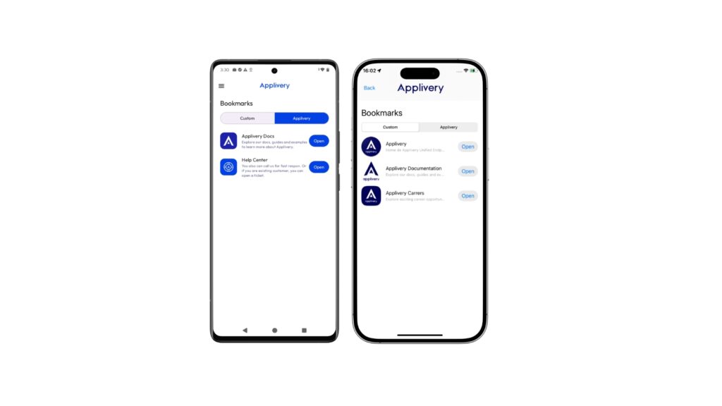 Self Service_Bookmarks