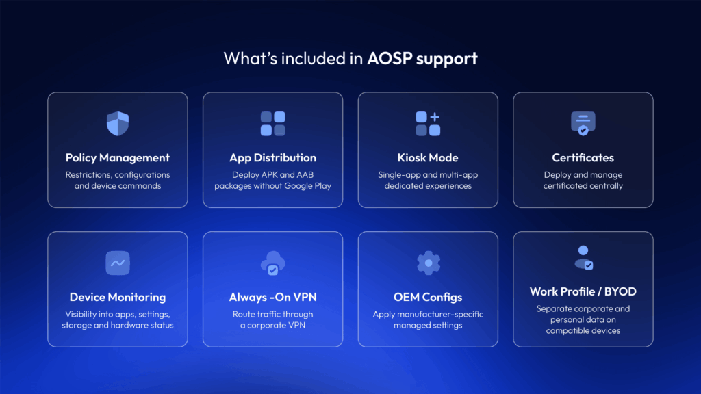 AOSP Support