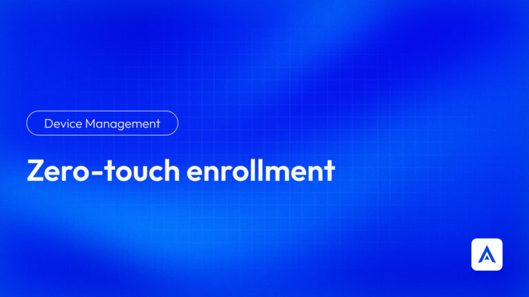 Zero-touch enrollment