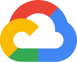 Google Cloud logo: a multicolor cloud in red, yellow, green, and blue