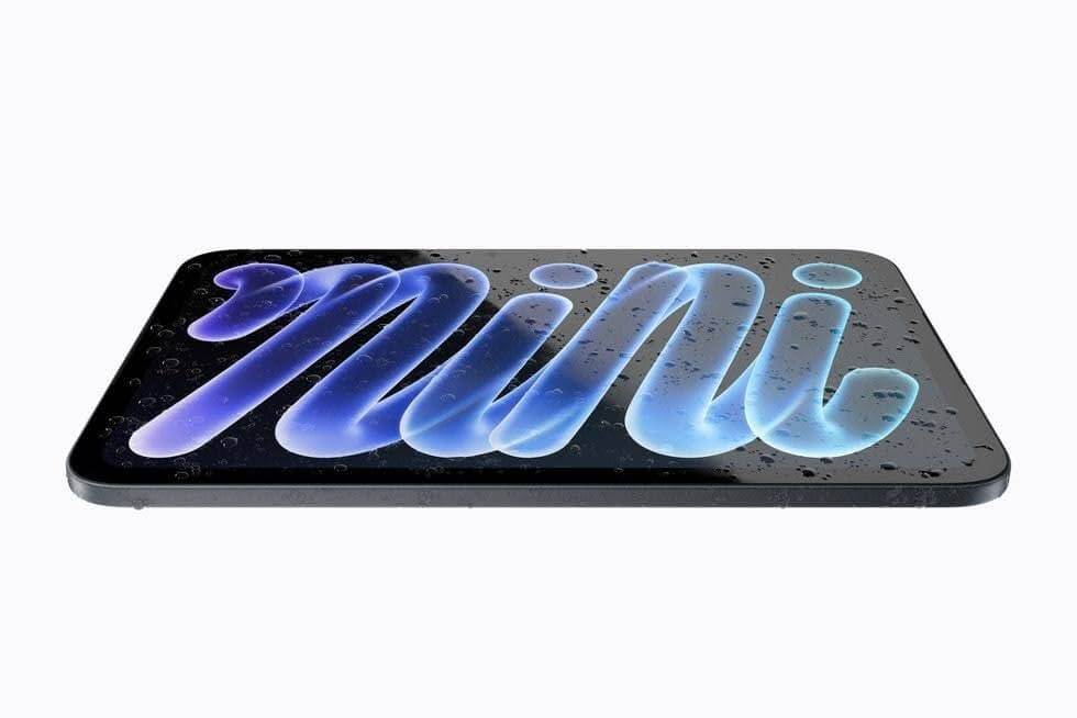 iPad mini estrena resistencia al agua | Applivery The iPad mini introduces IP67-rated water and dust resistance. Image: Apple.